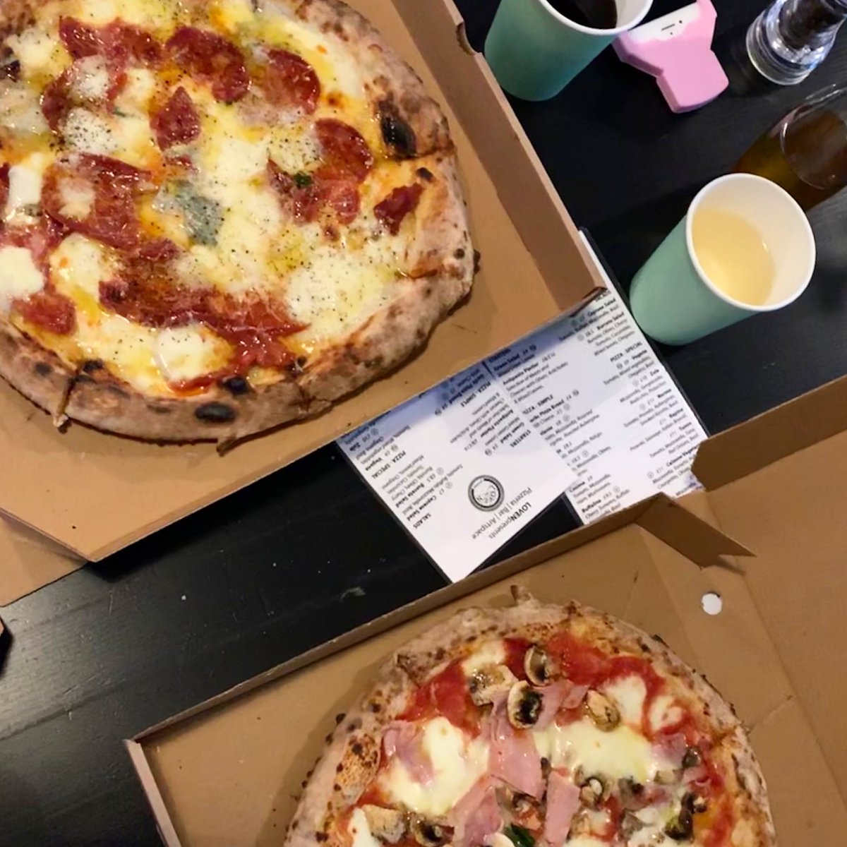 The perks of having lunch at LOVEN, collect 7 pizzas stamps get 1 FREE PIZZA! 🍕