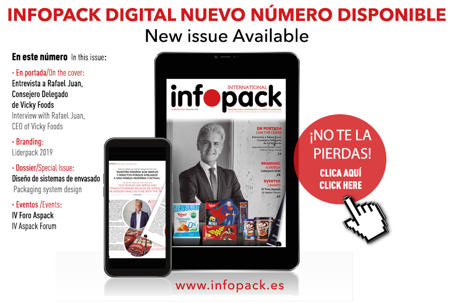 RevistaInfopack's tweet image. Ya disponible un nuevo número de nuestra revista online. En este número destacamos en portada la interesante entrevista con Rafael Juan, de @vickyfoods. Te invitamos a disfrutar de los interesantes contenidos del Infopack de noviembre. Más en infopack.es/revista/263/