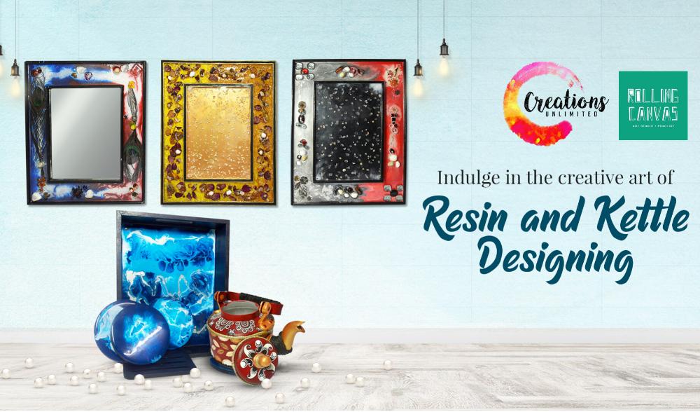Arttora_Global's tweet photo. Book this unique Resin and Kettle Designing Workshop at Rolling Canvas on Arttora.
Book now: https://t.co/RyzotAv5iw
#GetOnArttora #resinworkshop #artistsontwitter #workshops https://t.co/JpefKkv5bD