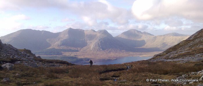 WildGalway's tweet photo. #HikeThursdays #Letterbreckaun #Maumturks #Connemara #Galway “Strenuous 15km #loopedhike featuring spectacular mountain lakes, valleys, streams &amp; peaks" 
ℹ️ 🗺️ Paul Phelan
📷 Paul Phelan @MountainViewsIE
#Hiking #HikeGalway #HikeIreland #OptOutside #GetWild #CalloftheWildGalway https://t.co/tsatOZtbty