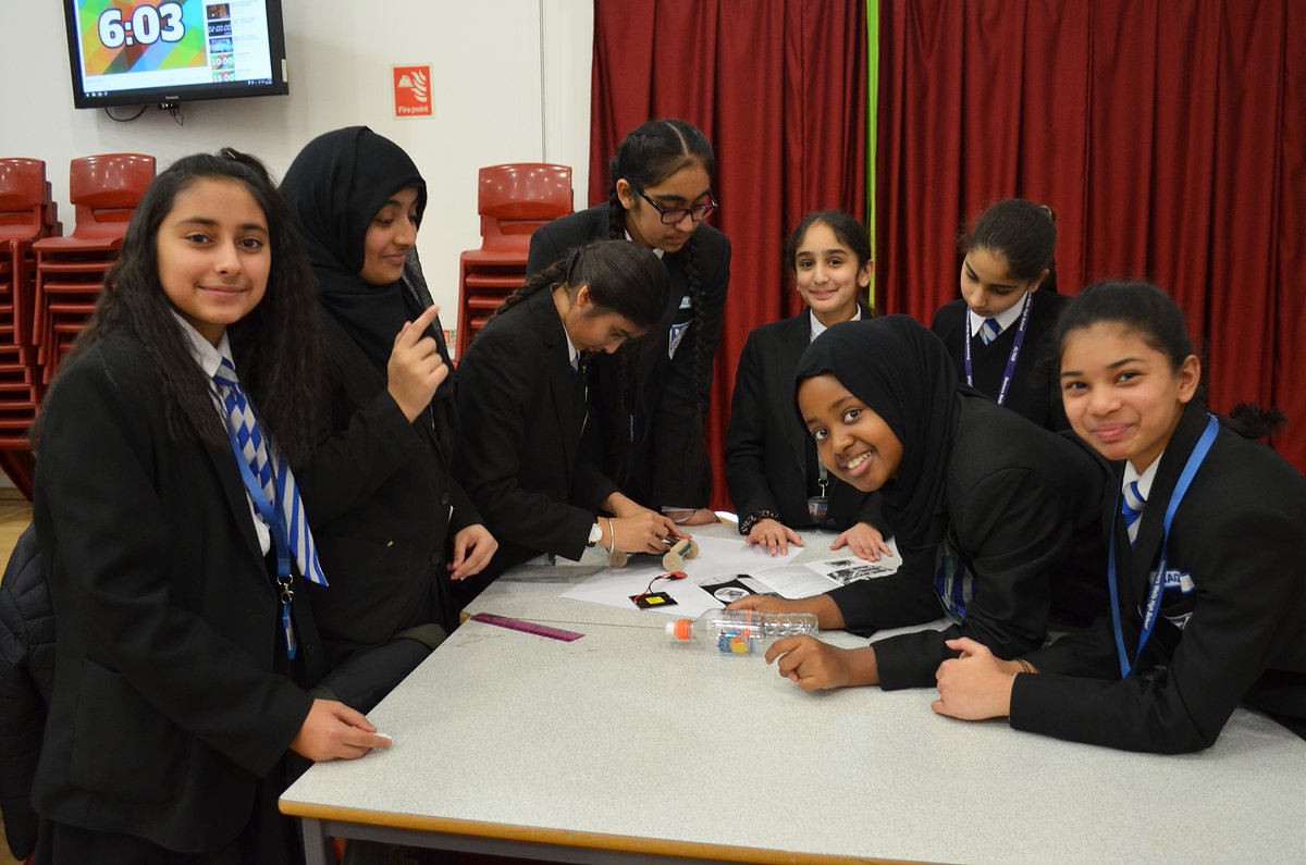 DormersWellsHS's tweet photo. Today, our Year 8 girls are putting their teamwork and communication skills to the test. They have been working hard building solar cars in the @Dell4Impact #PoweringFutures STEM workshop. 

#Teamwork #STEM #WorkingHard #Communication #SolarCars #ActiveLearningBehaviour https://t.co/QXn5WmKHeS
