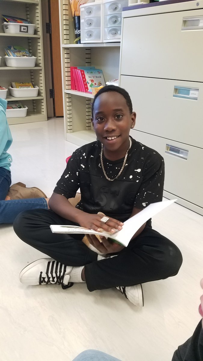 Celebrating catching up our steps with Reading to the Baby Bunnies!  <a href="/WES_Hornets/">WES_Hornets</a> #isleREAD