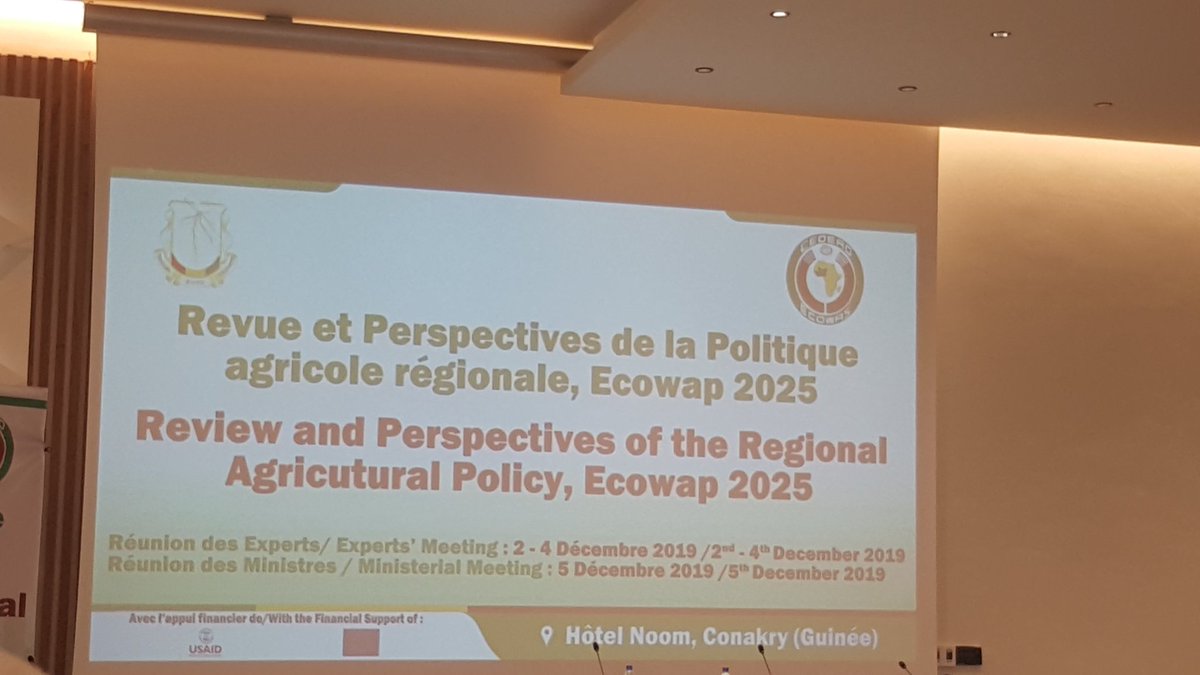 La #CEDEAO regrette que la #BAD ne participe pas activement à l'#ECOWAPDONORGROUP, pour améliorer la mobilisation des ressources pour le secteur #agro-sylvo-pastoral et hamieitique en #Afrique de l'ouest.  <a href="/CORETHerders/">CORET</a> <a href="/dribrahimaaliou/">Dr Ibrahima Aliou</a>