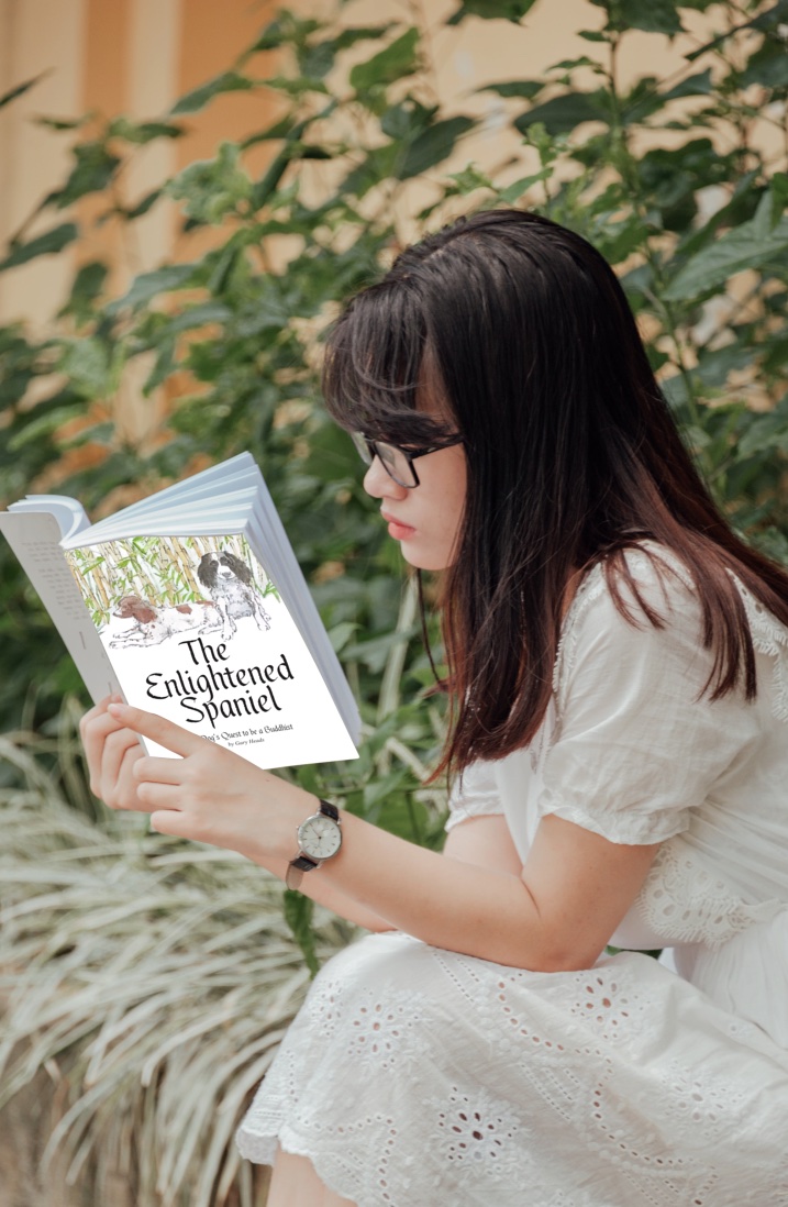 EnlightSpaniel's tweet image. Take a seat and transport yourself to the world of The Enlightened Spaniel. #spaniel #enlightenedspaniel