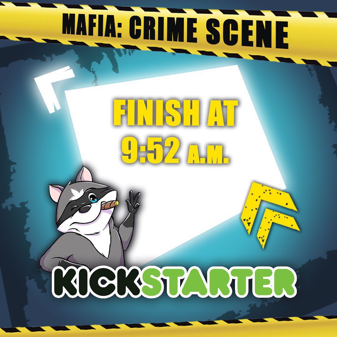 We have 3 hours left! Gangsters we need a little bit more of you support 😎 #kickstarter #kickstartercampaign #mafiagame #mafiaworldgame
instagram.com/p/B5sPzKZqFwh