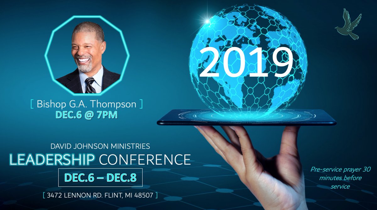 DEJMinistries's tweet photo. The founder of the largest church in the New England area, Bishop Thompson, will be our keynote speaker on Friday evening! https://t.co/vPDrRBWFBn