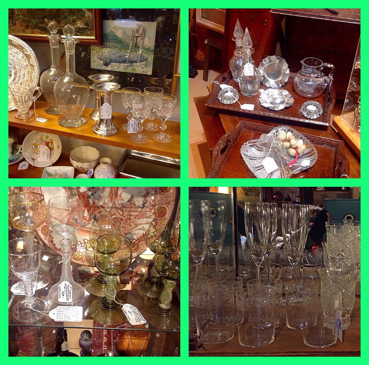 #vintagedecanters #antiquedecanters #vintageglasses #antiqueglasses #vintagegifts #antiquegifts #eversleybarnantiques #judismithantiques facebook.com/Eversley-Barn-…