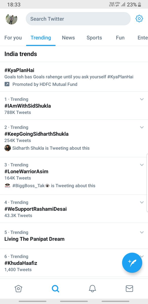 devildograx's tweet image. Again #IAmWithSidShukla trending @ no 1 with 788k n #KeepGoingSidShukla @ No. 2 with 254k already crossed 1 million mark for sid shukla, keep it up n FOLLOW ME BACK GUYS so I can retweet your tweet 2 @HerdHUSH @BiggBoss_Tak @ColorsTV  @RealVinduSingh @sidharth_shukla @DollyBindra