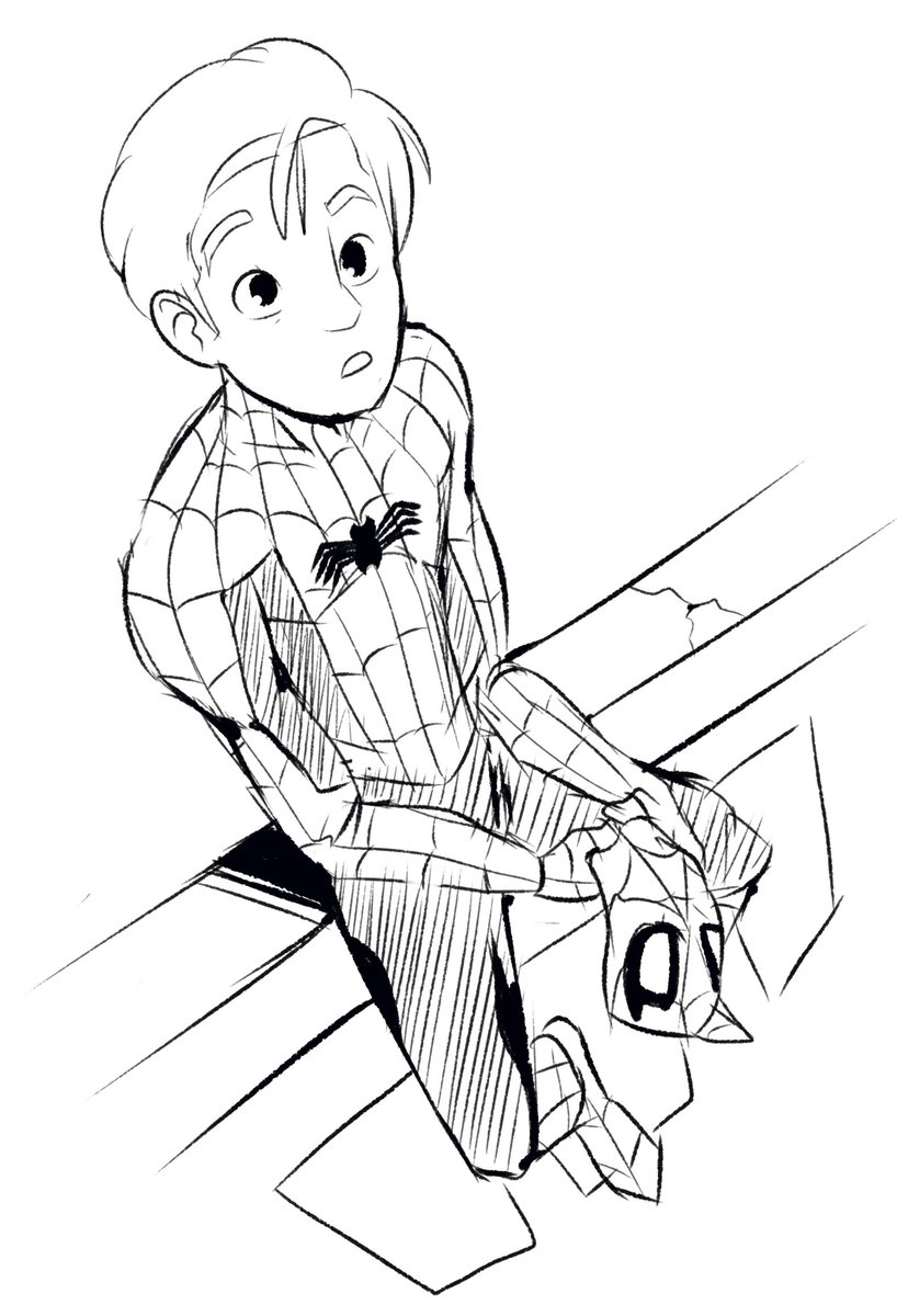 Was in a spidey mood so here's some spidey practice. 
