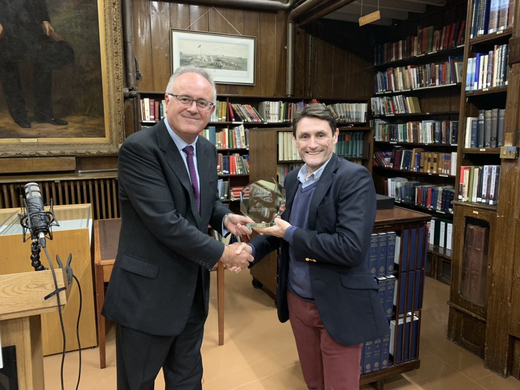 WarTalks's tweet photo. Only a couple of days ago, the #BAMBY19 was awarded to @JonathanBoff by @field_army here is the link to the You Tube Talk: War Talks Number 50 - Dr Jonathan Boff, 'Lessons for today's British Arm... https://t.co/B3bF27KN18 via @YouTube https://t.co/11A9pXCcVO