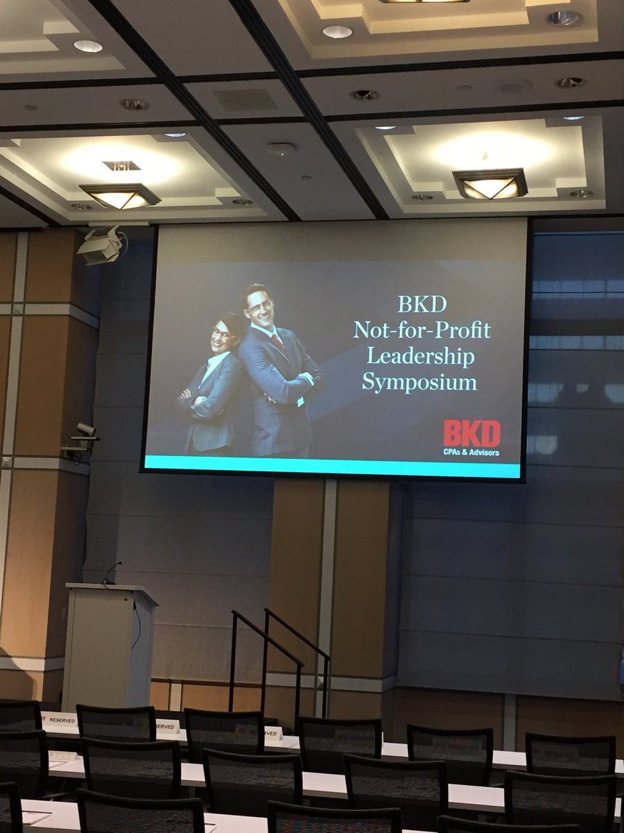 Getting ready to present at the @BKDNFP Leadership Symposium in NYC!