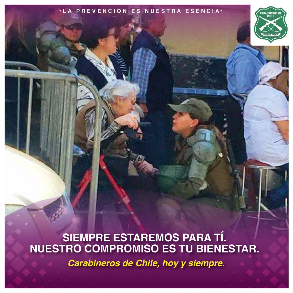 Carabdechile's tweet photo. Cuentas con nuestra ayuda, en el lugar y horario que lo necesites. https://t.co/H0rADXKMKB