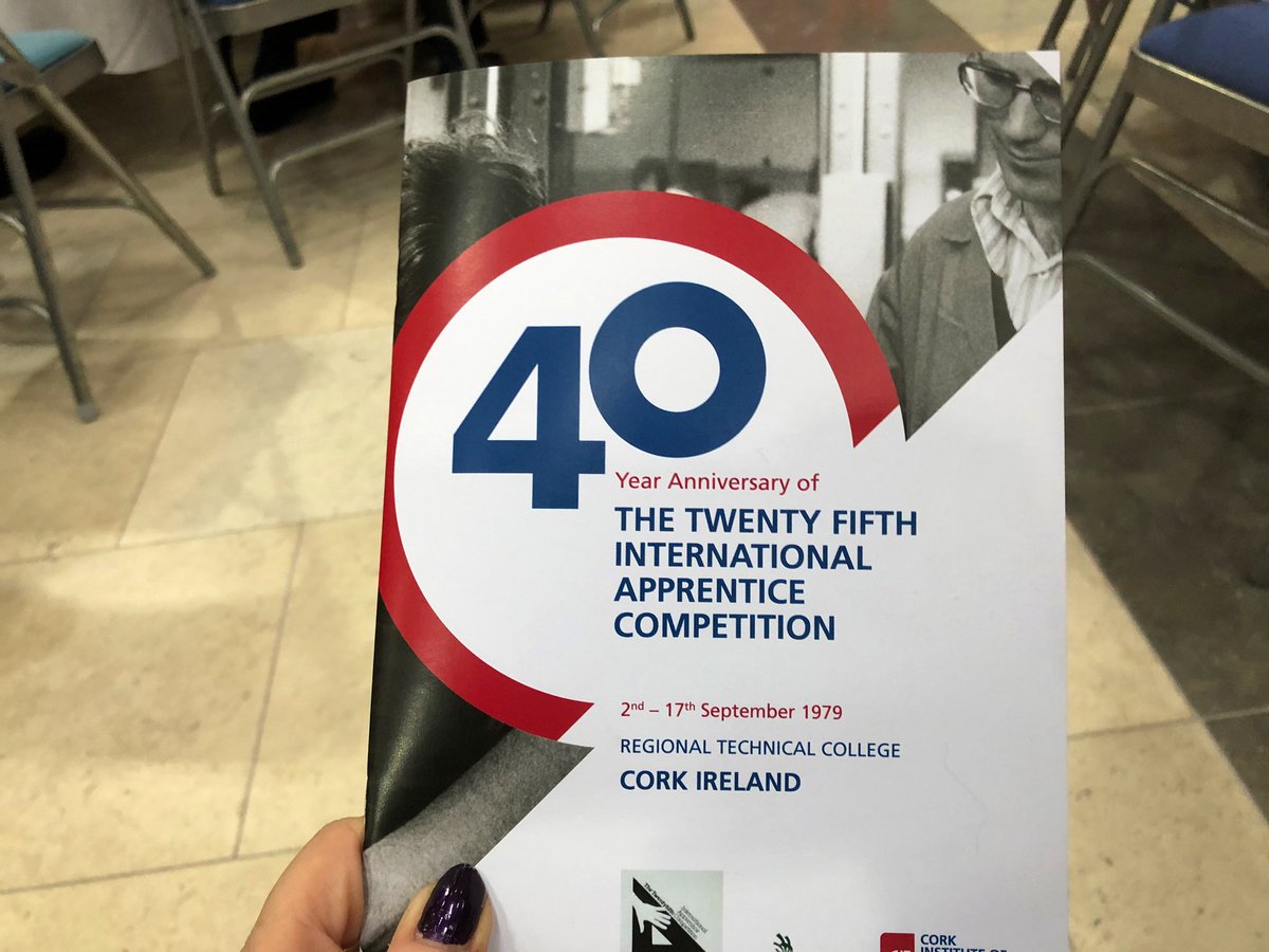 OFlynnATU's tweet image. Amazing to think that 40 years ago @CIT_ie - or the RTC as we were then - hosted what is now the world skills competition!!! #Apprenticeship #STEMCIT @WorldSkillsIE