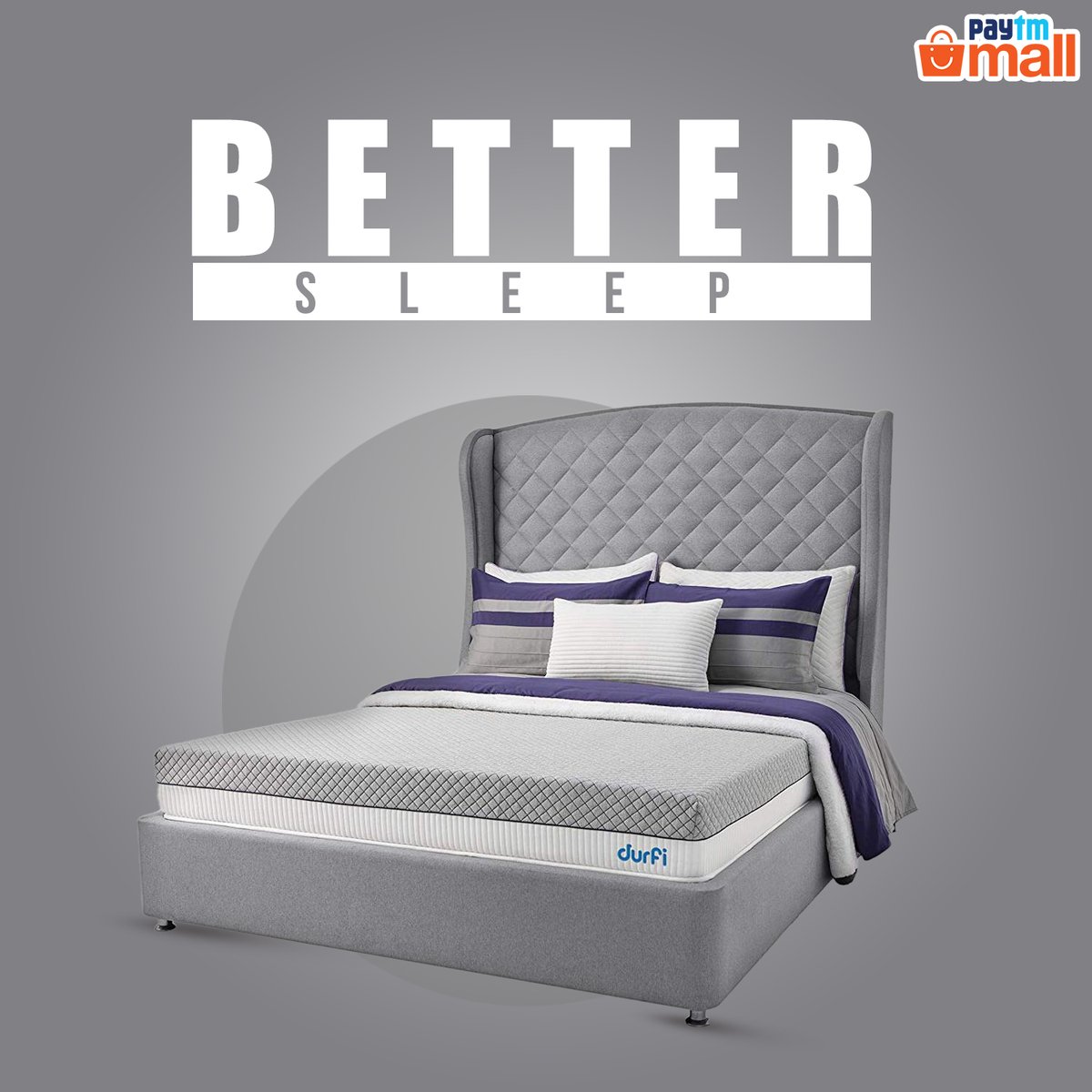 PaytmSeONDC's tweet photo. Experience superior comfort with our new range of mattress which provides the ultimate comfort, support pressure relief and improved airflow for a good night sleep.
Get yours now from the app: https://t.co/ORShOeea3A
#Home #Kitchen #essentails #BuyNow #PaytmMall https://t.co/W3e9l2WTm7