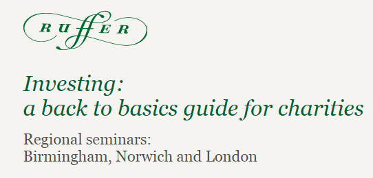 ACEVO's tweet photo. Ruffer will hold a series of free seminars in Birmingham (5 Feb), Norwich (20 Feb) and London (5 Mar) to discuss some of the key considerations about investing from a charity's perspective. Register now: https://t.co/YxHLaF1Mns https://t.co/pqc68YPtZv