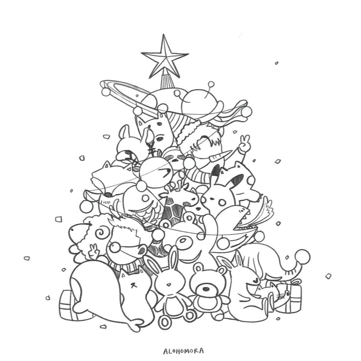 zedd2030's tweet photo. 🐳🎄🐱 https://t.co/rfaeu9bqSp