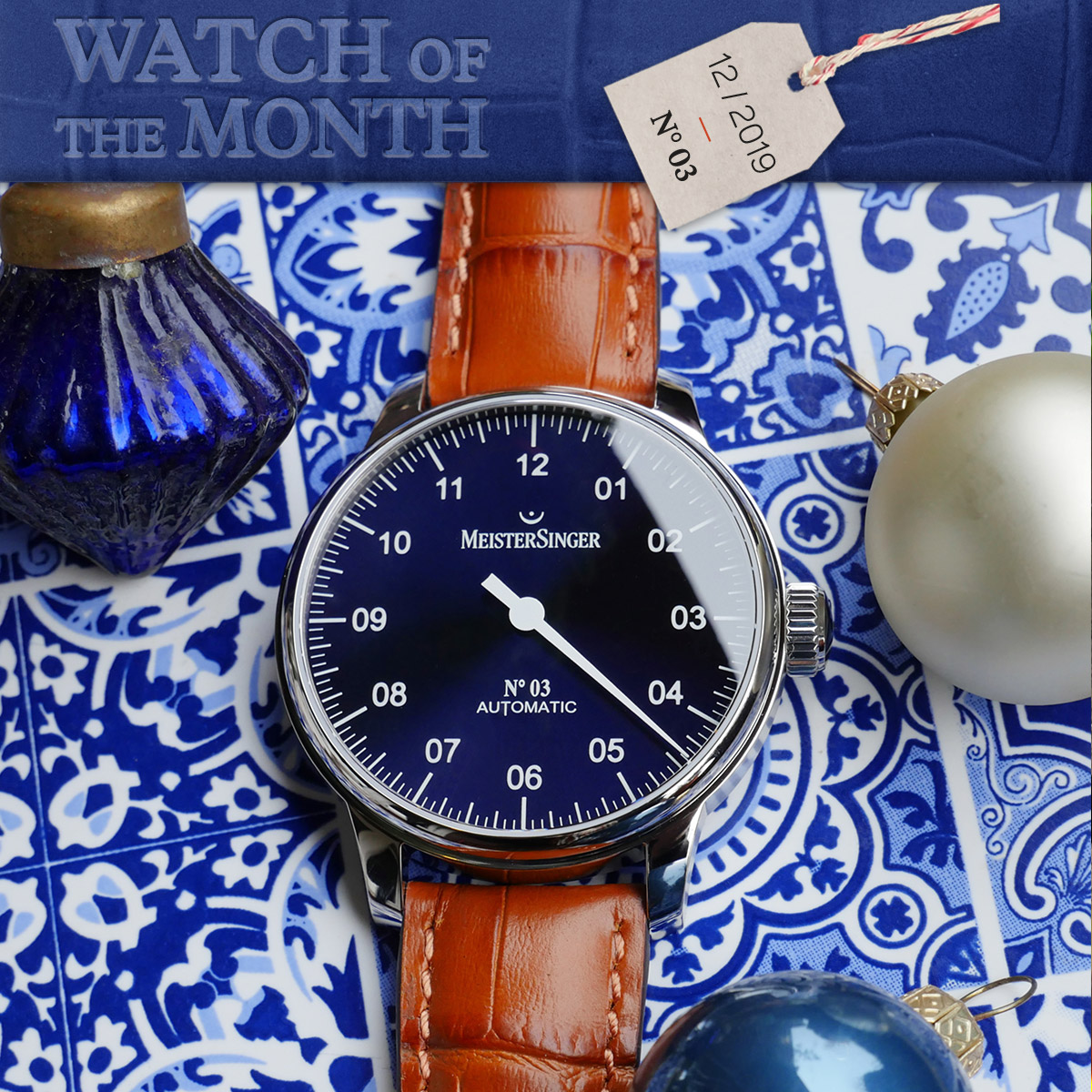 MeisterSingerMS's tweet image. The #MeisterSinger N° 03 is already a classic in single-hand watch history. Have a closer look on our #watchofthemonth on our blog: blog.meistersinger.de/2019/12/05/wat…