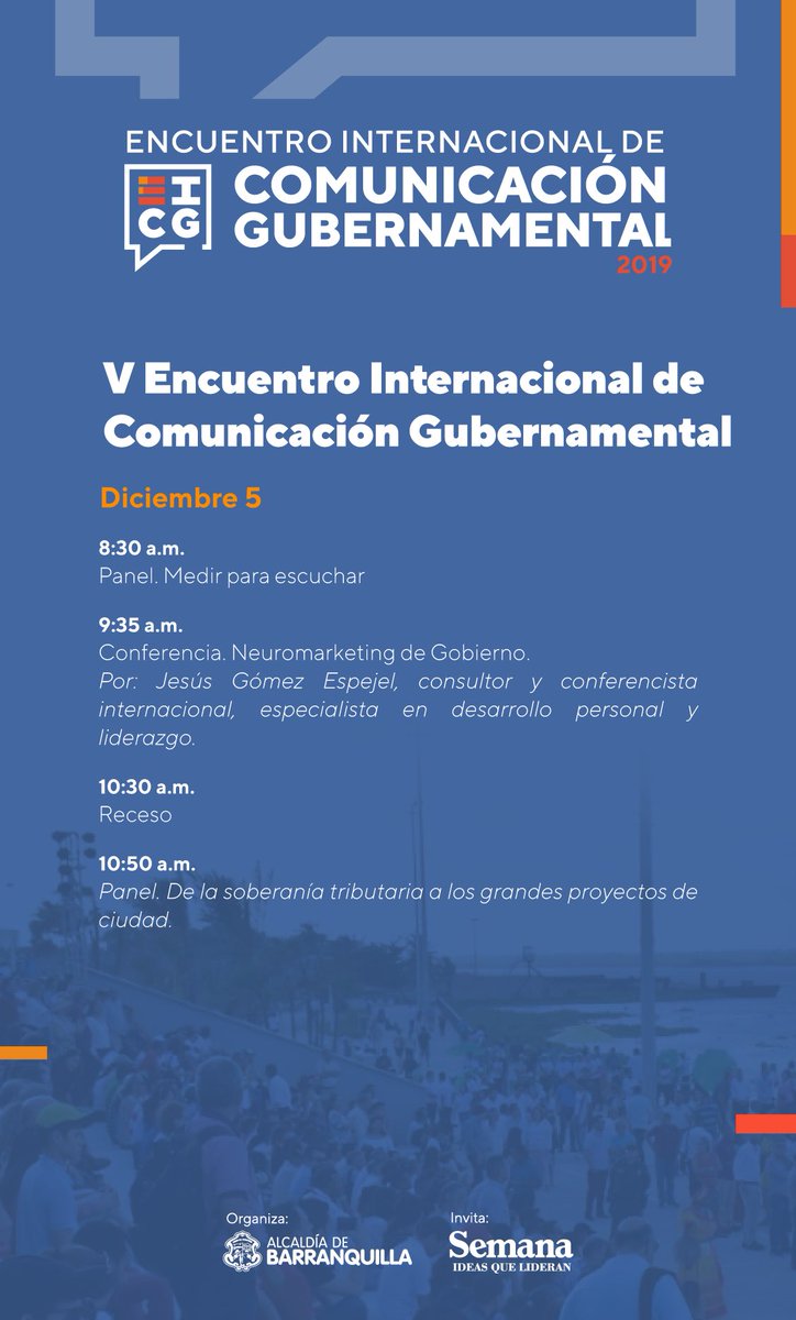 Encuentro Comunicación Gob. tweet media