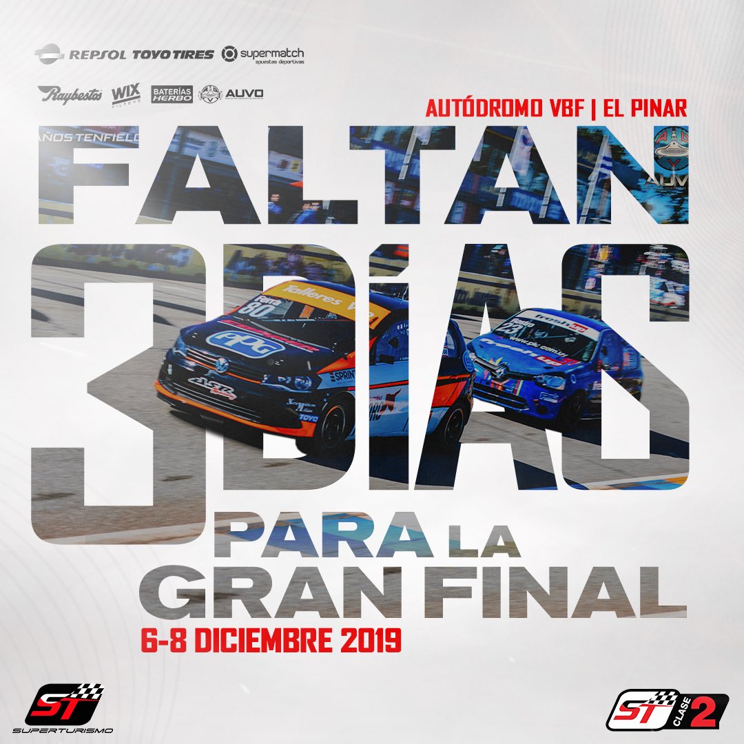 El circuito nro. 1 del autódromo de El Pinar es el que afrontarán los protagonistas de #Superturismo y #STClase2 en la última fecha este próximo fin de semana!