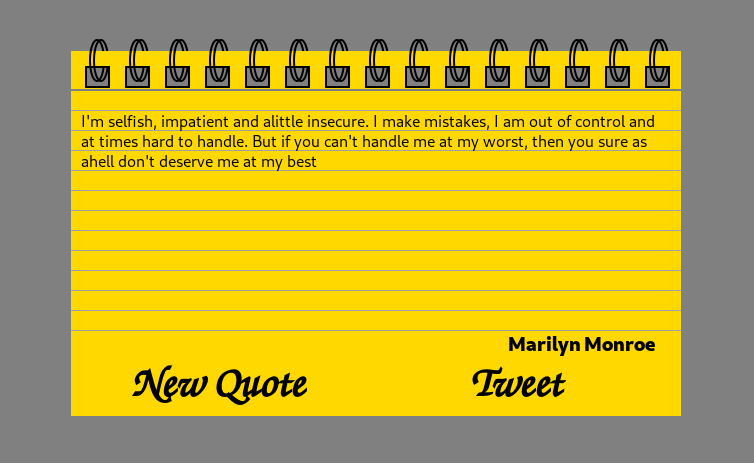 HaubrockJan's tweet photo. Day 34 of #100DaysOfCode. Finished my Random-Quote-Maschine for the @freeCodeCamp Front-End Project. #react #codenewbies https://t.co/Mz4xsYeWGI