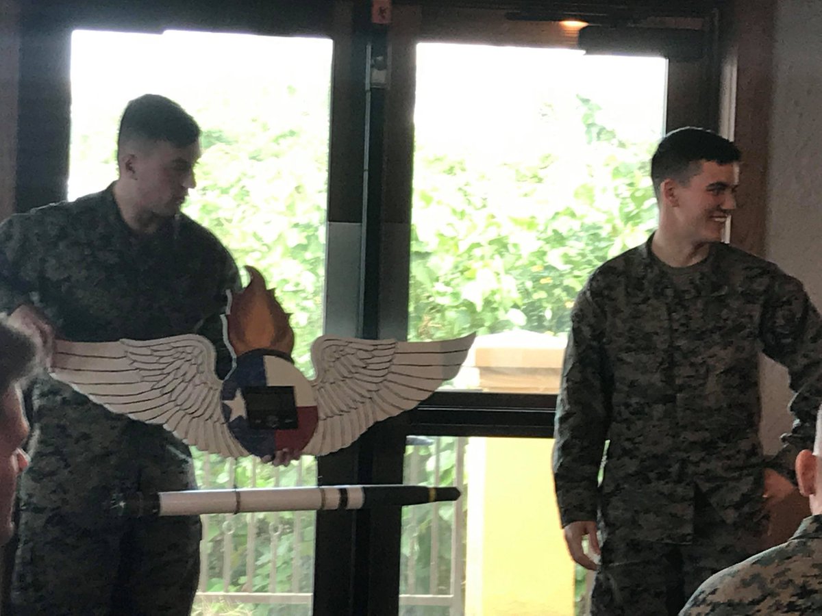 JakeMcCordUSMC's tweet photo. So proud of my youngest son, Dalton, active duty Marine stationed in Okinawa, Japan. He re-enlisted today and also received the prestigious Navy and Marine Corps Achievement Medal #USMC #MarineFamily #Okinawa #IYAOYAS #SemperFidelis #ProudParent #LikeFatherLikeSon https://t.co/vyxo8UbGaY