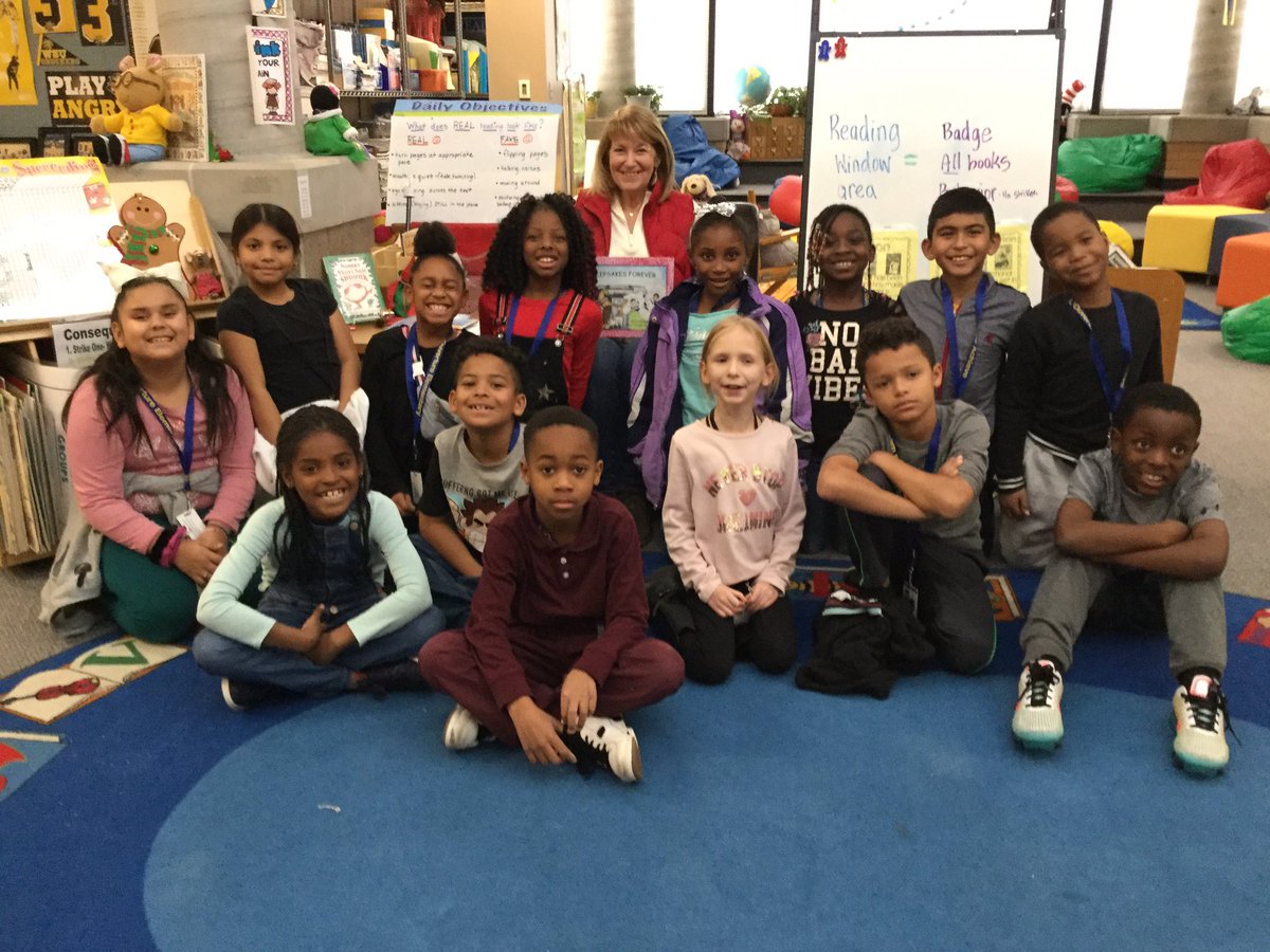 Our retired L’O teacher Pam Wegeng, is a published author. She came to library PD to read one of her books and talk about being an author. The third graders got some great ideas as they will be writing their own books next semester! <a href="/LOuvertureElm/">L'Ouverture Elem.</a> <a href="/usd259libraries/">usd259libraries</a>, #WPSmagnet