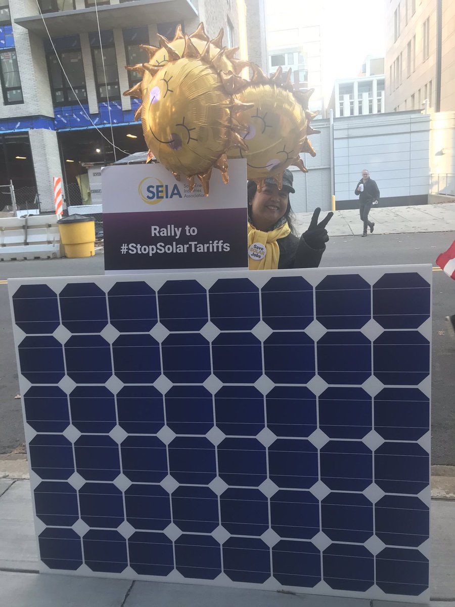 remmagolds's tweet image. The Trump administration called our report “fake news” because they don’t want to admit their harmful trade policies are costing the US 62,000 solar jobs.
#StopSolarTariffs