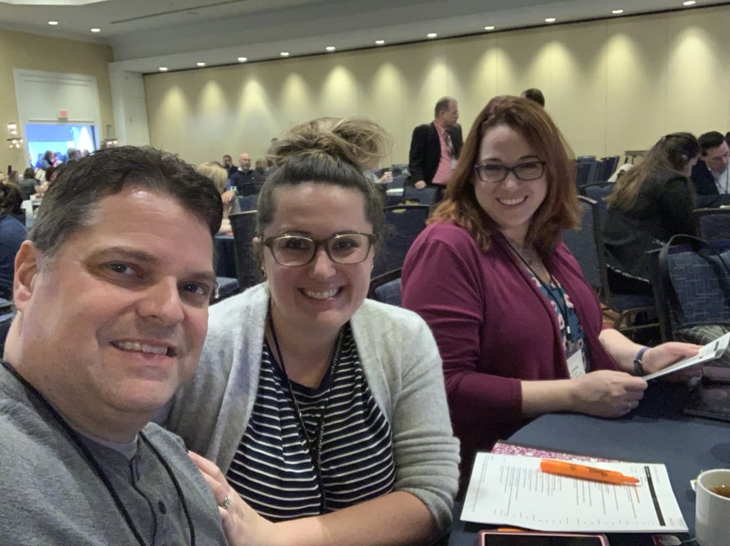 tryingteacher's tweet image. Gearing up for some PD goodness at the @neasc Annual Conference and Showcase with my homies @LisaPas220 @MagillChristen @NPHS_TechEd @tinalouth - let the learning begin... and continue!