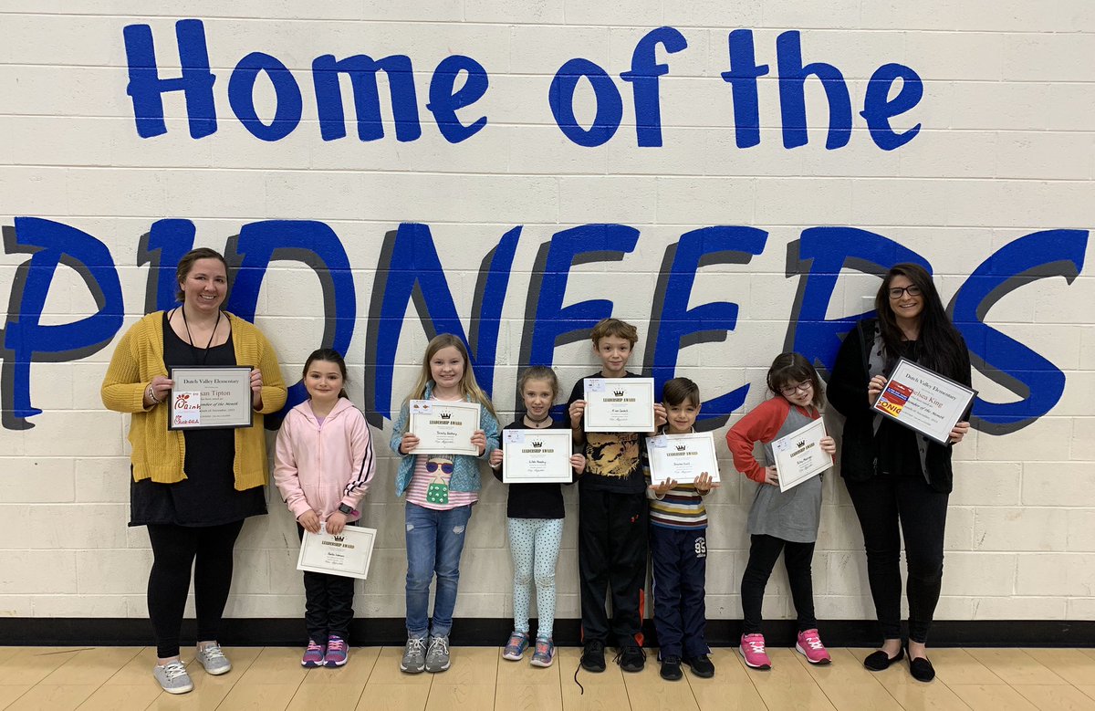 Congratulations  to our student and staff member LEADERS of the month for November!!! Excellent job Pioneers!!!