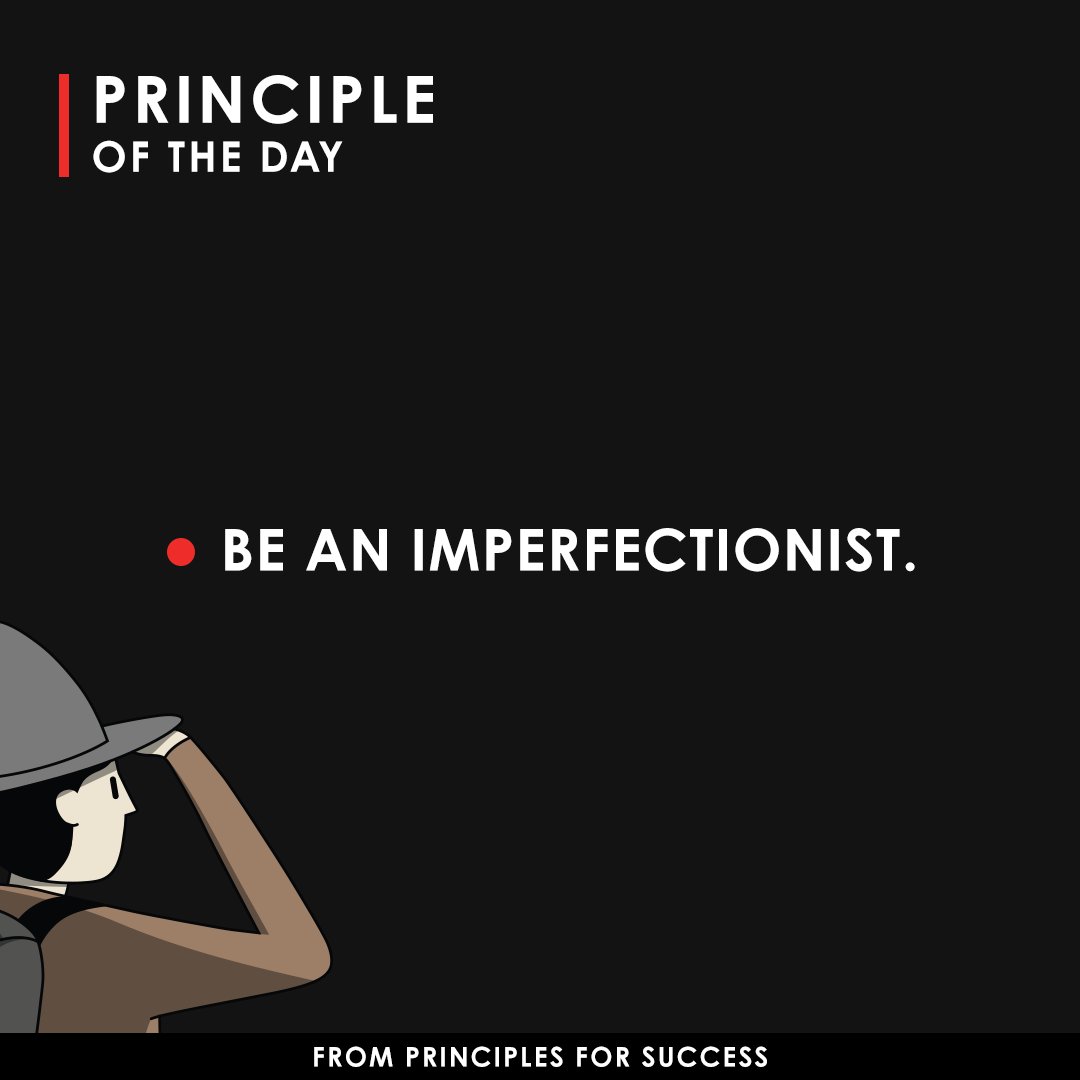 RayDalio's tweet image. Perfectionists spend too much time on little differences at the margins at the expense of the important things.