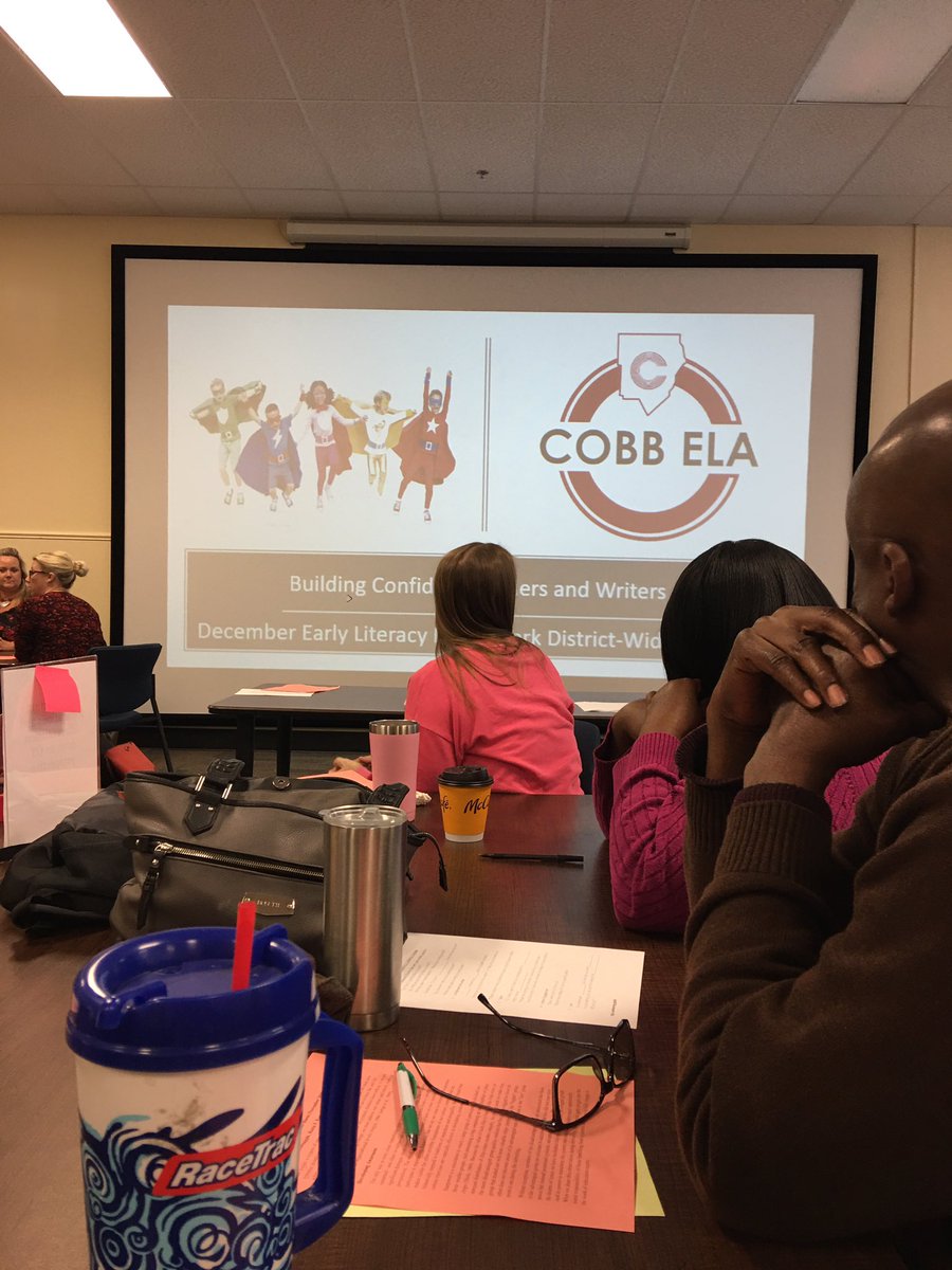 ProvostsPirates's tweet photo. Loving the conversations about supporting our students at the @COBB_ELA training! @MabletonES #UltimateLearningExperience https://t.co/C8wwPljL6z