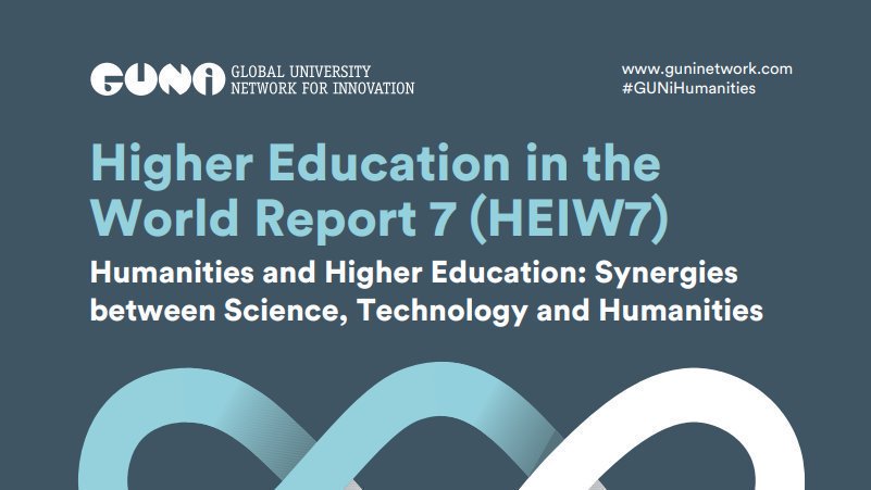 GUNi_net's tweet photo. 📣 LIVE-STREAMING Presentation of the 7th Higher Education in the World Report "Humanities and Higher Education: Synergies between Science, Technology and Humanities" #HEIW7 #GUNiHumanities
🗓️🕙10th December 2019 10.30h (CET)
Link to live-streaming: https://t.co/7gUV9j0bsM https://t.co/J8QwAi1xPY