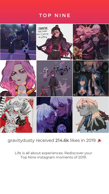 My instagram top 9 from this year!! Went from like 444 followers to almost 13k, thank you guys so much for all the support!!? 