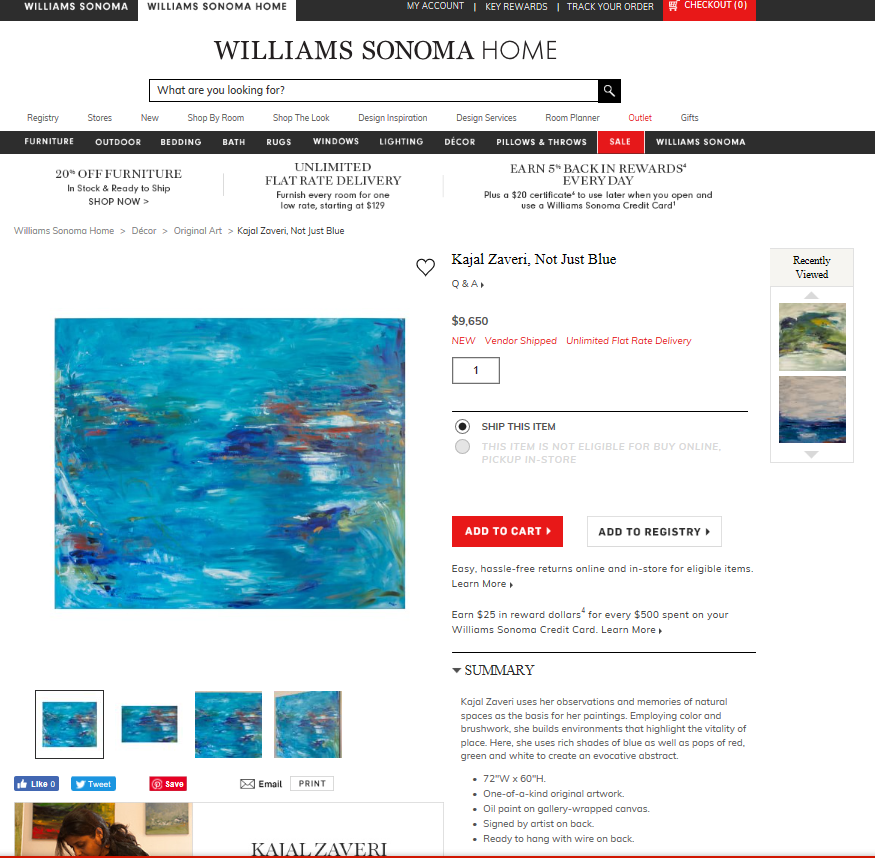 zaveri_k's tweet photo. Exclusive Statement Artwork Available on Williams Sonoma Home.
"Not Just Blue"- 60" X 72" (INCHES) 
https://t.co/dUG2gnCwEf

#ThursdayThoughts #ArtistOnTwitter #holidayseason #statementart #walldecor #williamsSonoma
#blue #abstract #sanFransico https://t.co/1XfPmMQobh