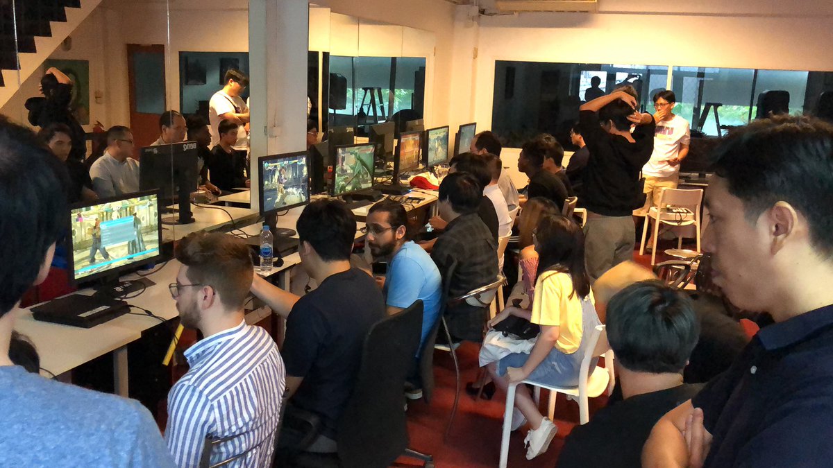 FightClubTH's tweet photo. Thank you all of you guys for joining us today! See you tomorrow at MBK Center 7th Floor!
We will try to bring more station there 🙏🙏🙏 #Tekken #TWTFinals #FGC #FightClubTH https://t.co/bBV3LpEN1c