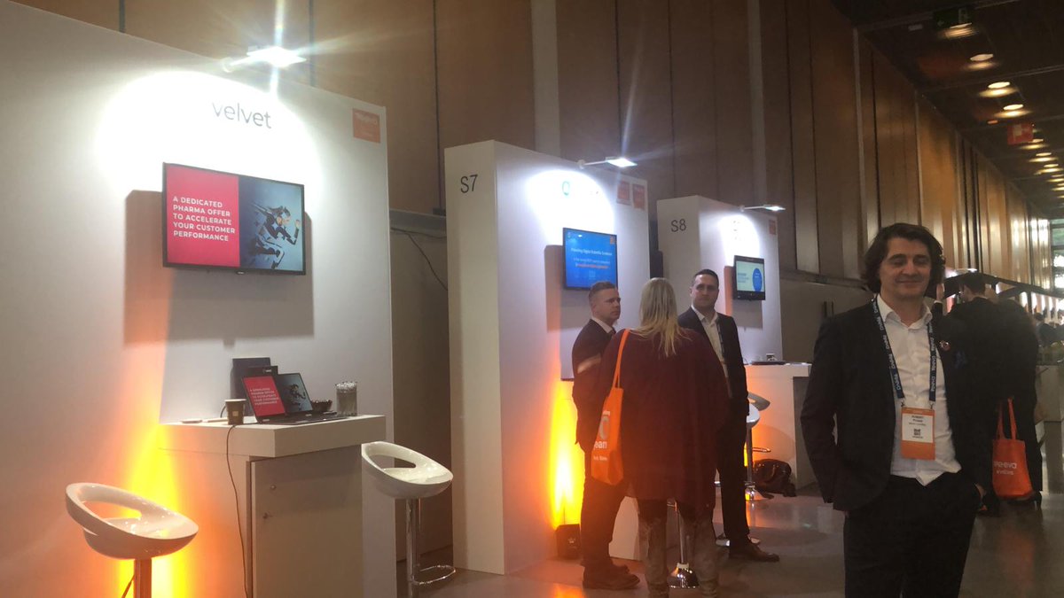 VelvetExperts's tweet photo. [ #VECMS ] Le #Veeva Commercial &amp; Medical Summit s'achève! 3 jours riches en échange autour des problématiques pharmaceutiques actuelles: #SFE, réconciliation digital &amp; marketing, évolution métiers...
Un grand merci à notre partenaire @Veeva_EU pour ce rdv incontournable ! https://t.co/uTVeh03zwU