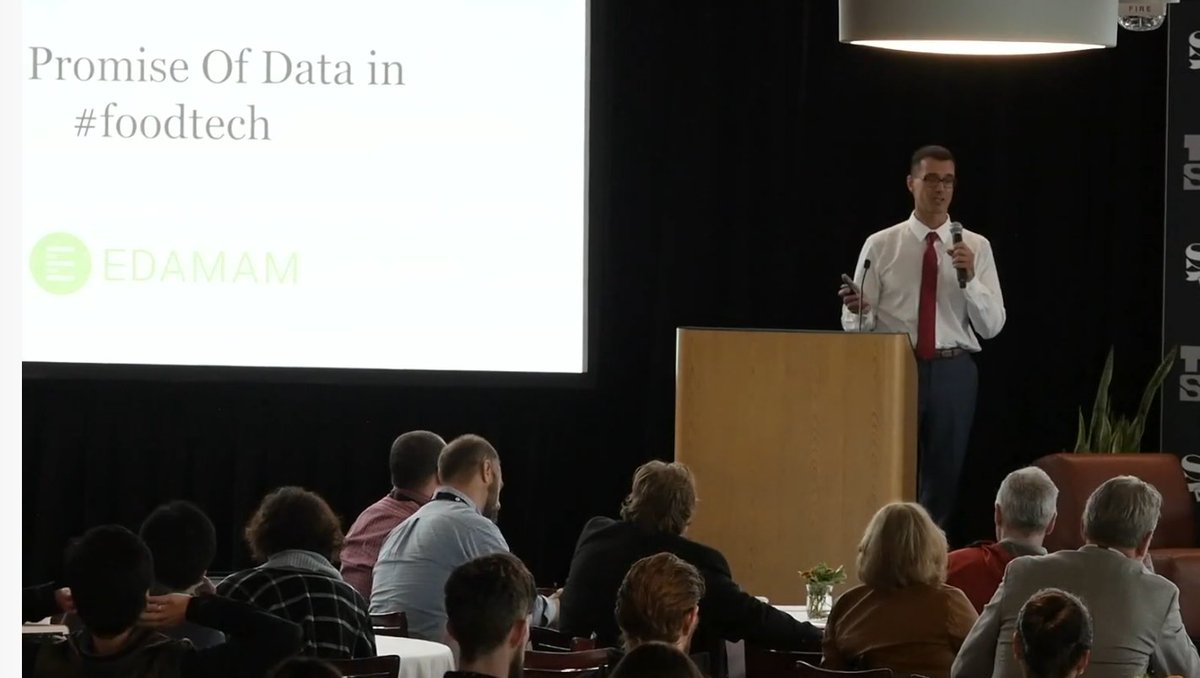 EdamamCo's tweet photo. @EdamamCo's founder @vpenev speaks at the #SmartKitchenSummit about #fooftech's potential to make #betterhumans.
https://t.co/bbkcIK5KqH https://t.co/gt4msIrgJT