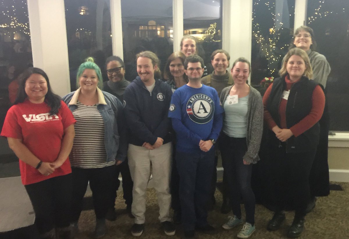 VermontCorps's tweet photo. Happy 25th Anniversary to @AmeriCorps! We have been celebrating with all our programs! Member training, the service story slam, and regional networking have been some of the highlights!#americorps25 #nationalserviceworks @NationalService https://t.co/XGvT3H9Eb4