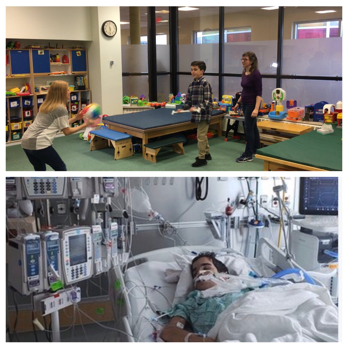 MichelleBNews12's tweet photo. 16-year-old #AlecWoodruff of #LongIsland thanks his physical therapy at @Blythedale for helping recover from a near fatal #polio like illness. Story on @News12WC at 5pm https://t.co/oGWn72KJeI