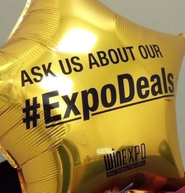 WINexpo's tweet photo. Take a look at your #EXPODEALS sheet to see all he ONE OF A KIND deals that the #WINexpo exhibitors are offering today! This is a can't miss the opportunity to save $$$ before end of year! https://t.co/zKmg2zuMzn
