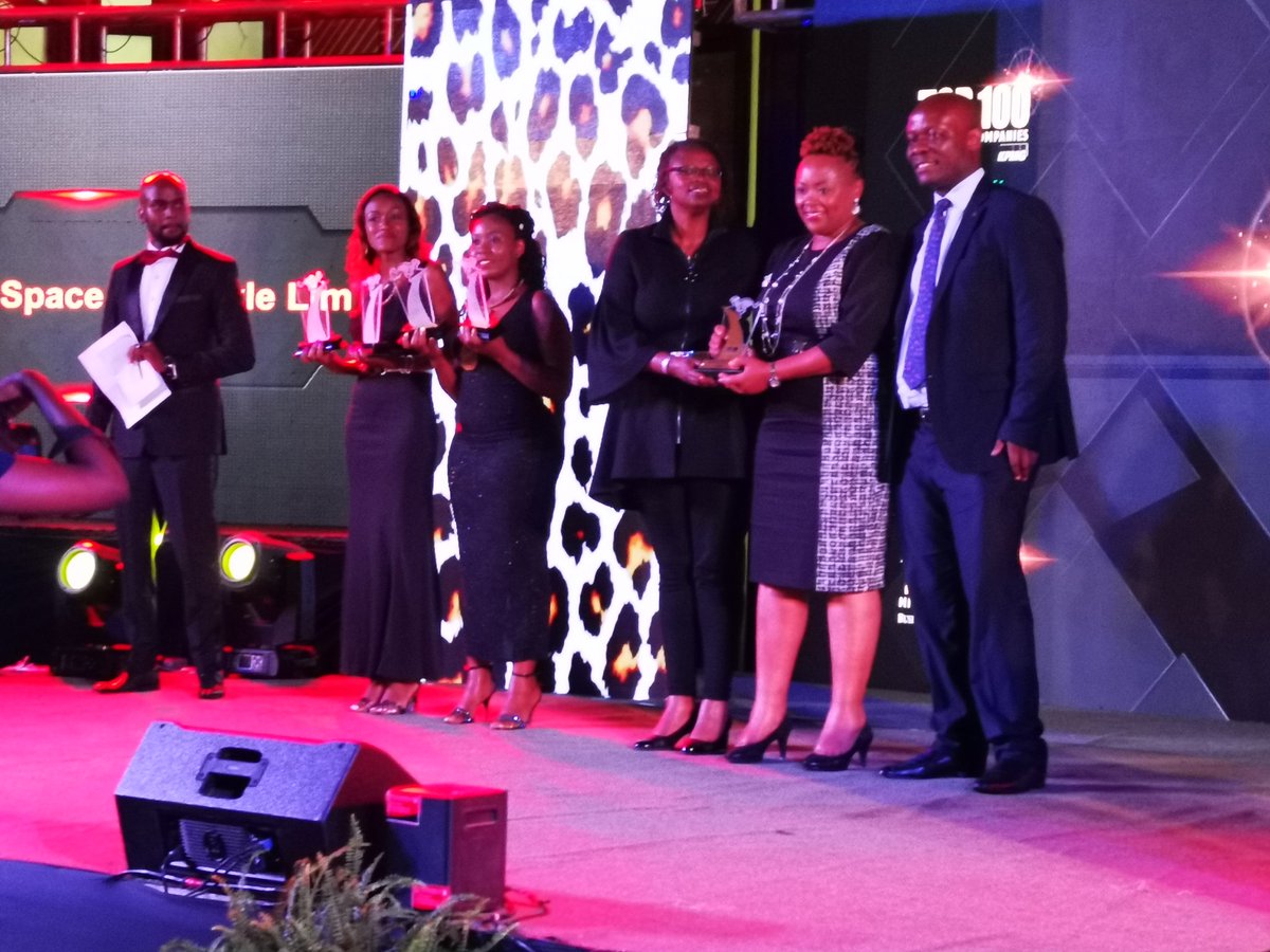 WinnieNgumi's tweet photo. Congratulations Team @spaceenstyle for our well deserved award at the #Top100KE https://t.co/htvKziOxJo