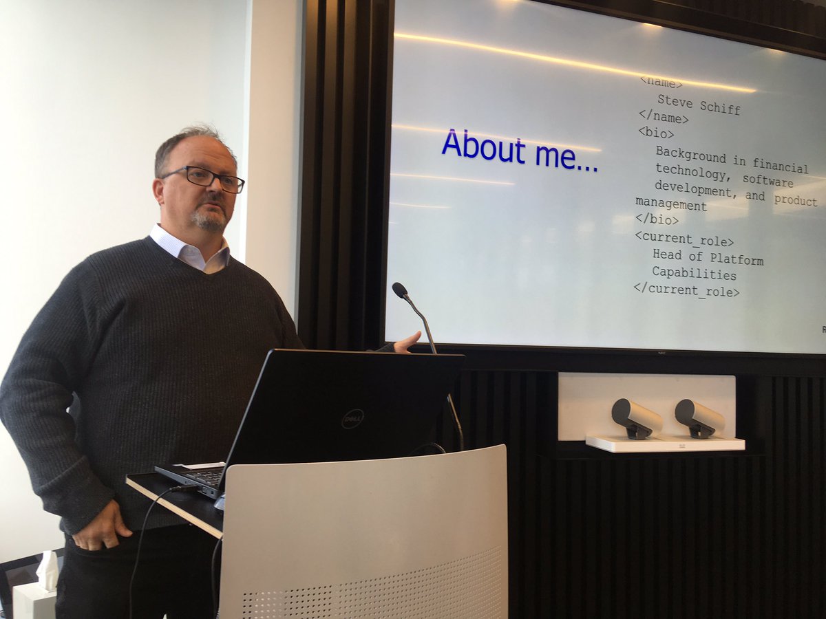 jas0nram's tweet image. @Developers Steve Schiff opening our Developer Day in NYC #DataDevelopers #TrustedData
