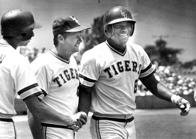 SECbaseball's tweet photo. Joey (later would go by Albert) Belle, LSU โ85-โ87
#SECLegends #ThrowbackThursday https://t.co/FtCA9zJigM
