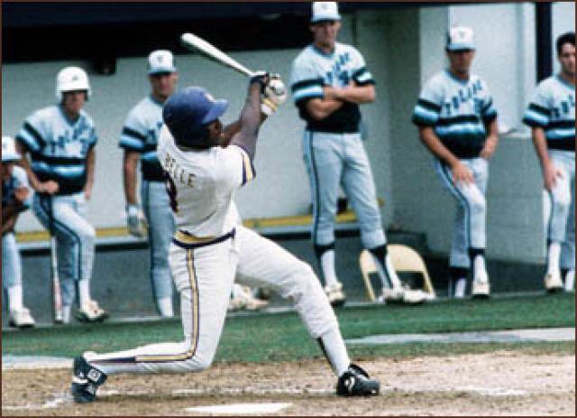 SECbaseball's tweet photo. Joey (later would go by Albert) Belle, LSU โ85-โ87
#SECLegends #ThrowbackThursday https://t.co/FtCA9zJigM