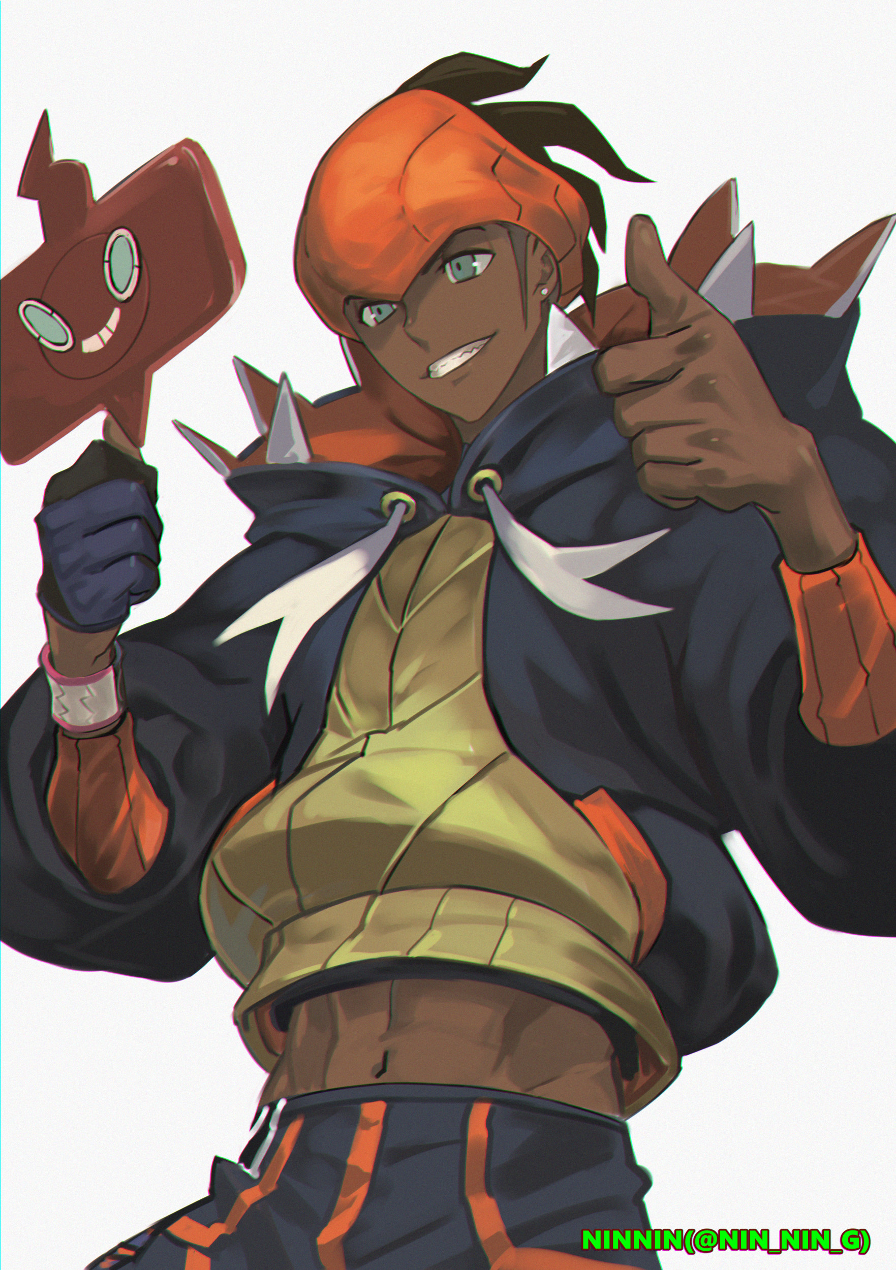 Twitter 上的 Ninnin 前にリクエスト頂いたキバナさんｒｋｇｋ ポケモン剣盾 キバナ T Co Dpfwjwk7ep Twitter