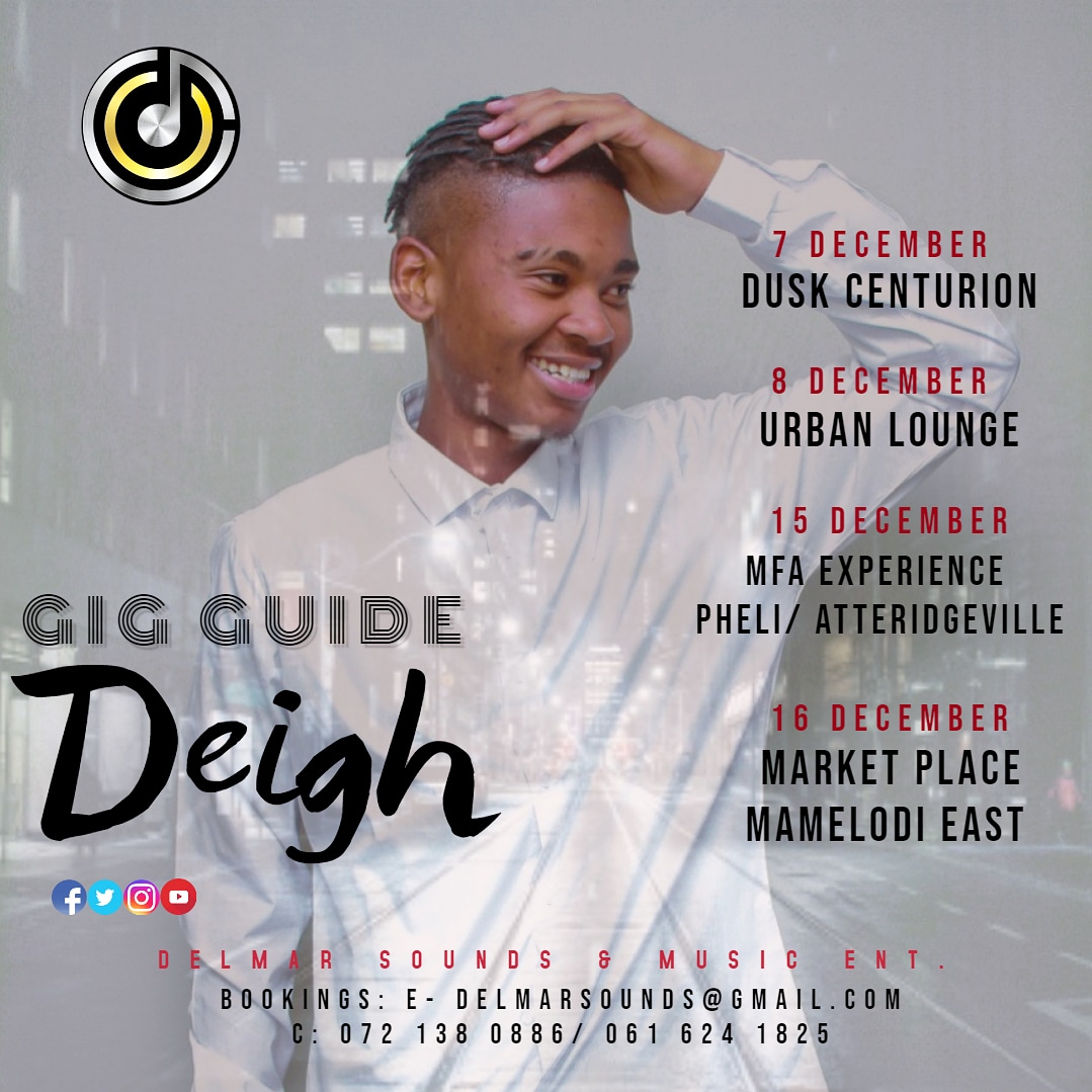 deigh_sa's tweet photo. Here's to ya'll my Gig Guide, lapho Sishaya Ama Get down nabo Mabebeza @MAJORLEAGUEDJZ @moflavadj @METROFMSA @DjPruluv @DJFreshSA @djsumbodysa https://t.co/529AUNIXi2