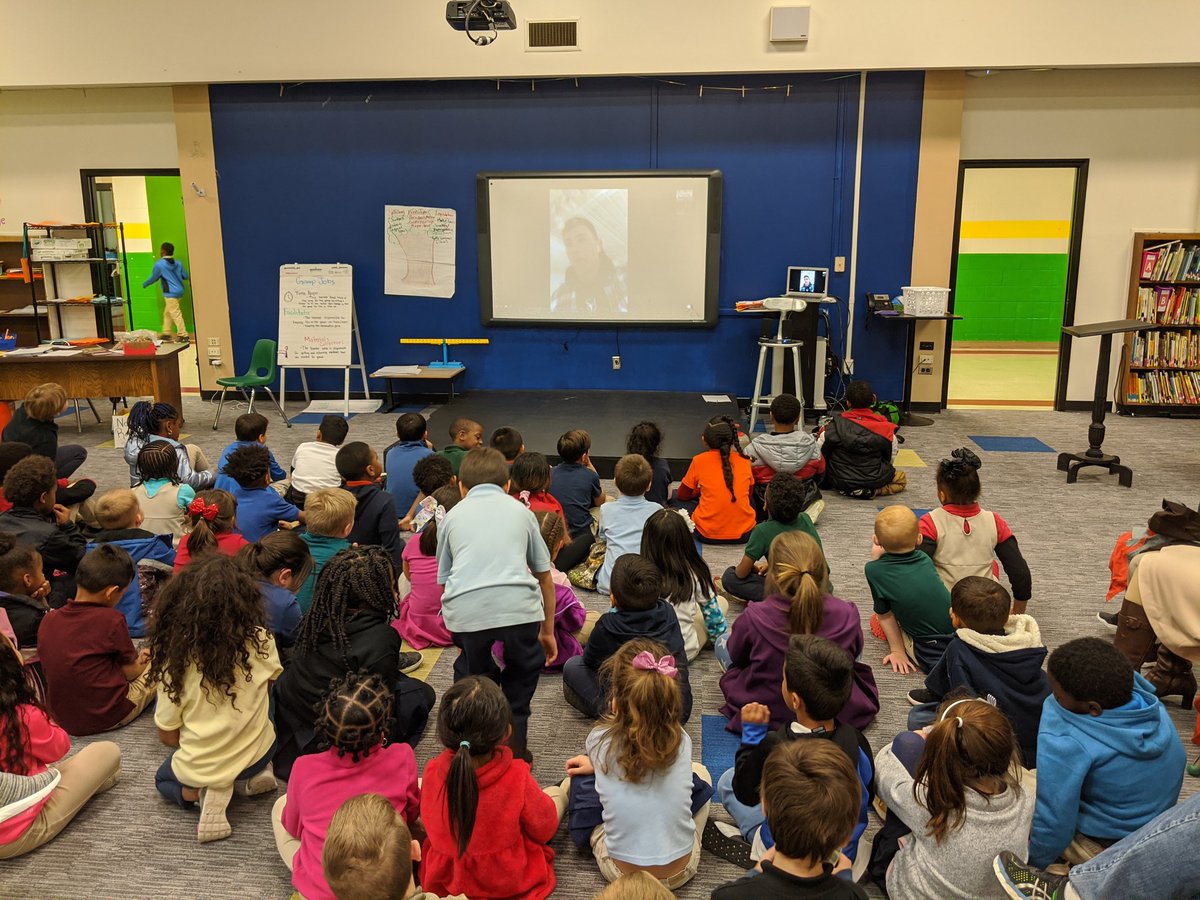 Thanks @kdropkin for showing our 1st graders all about curling!  We loved seeing you throw a rock and hearing we are old enough to curl! #growthegame <a href="/CltCurling/">Charlotte Curling</a> @RSSinformation <a href="/RSSHorizons/">Horizons Unlimited</a> <a href="/usacurl/">USA Curling</a>