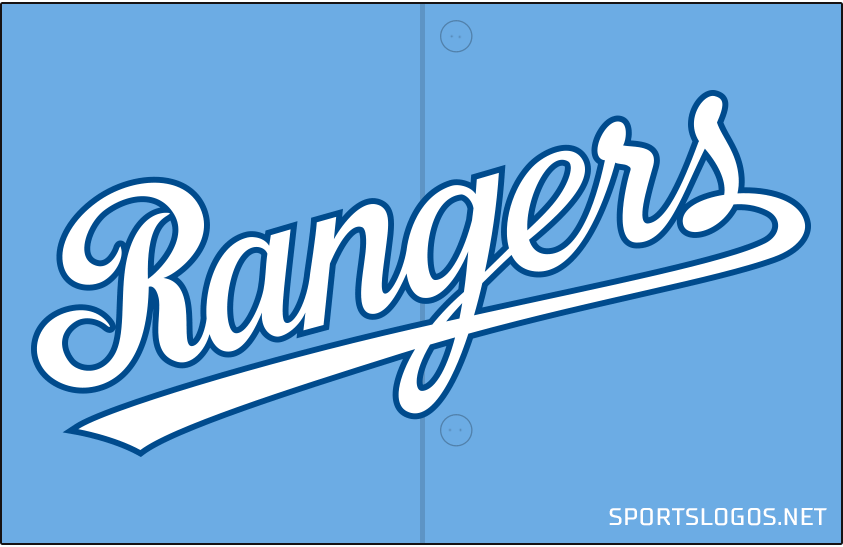 Chris Creamer  SportsLogos.Net on X: If the Texas Rangers used