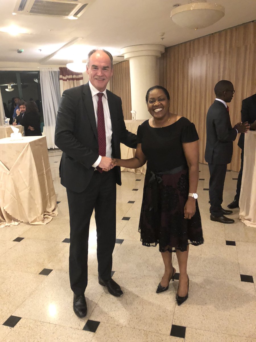 EwaldRiks's tweet photo. Concluded trip to Tanzania. Meeting with Dutch ambassador, mr Verheul @MinBZ @Verheul_Jeroen Also meeting with Commissioner General, mrs. Makakala. Agreed to enhance cooperation between our services. Present at celebration 10th anniverserey ACBC @IomAcbc https://t.co/QTehyYhHDX