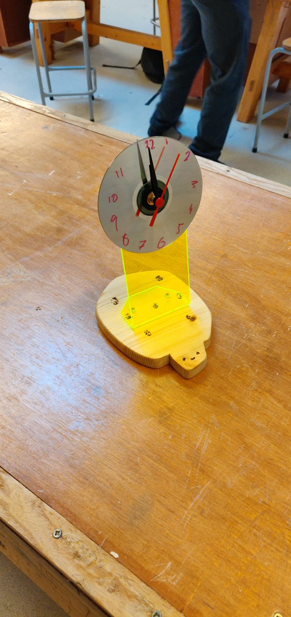 GCC_Technology's tweet photo. 1st year Applied Technology students putting the finishing touches on there animal themed clock's before the Christmas holidays @GCCcork  @technology_4 https://t.co/flfa02QOPm
